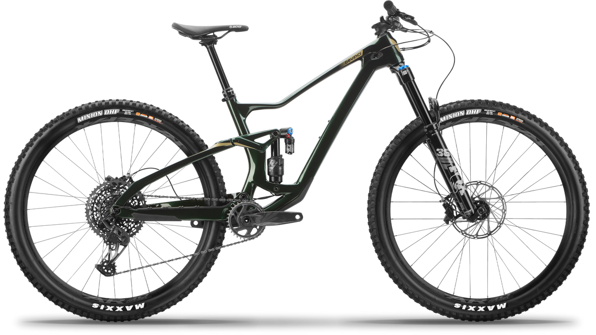 Devinci Troy Carbon GX 12s (2025, Green Gold)