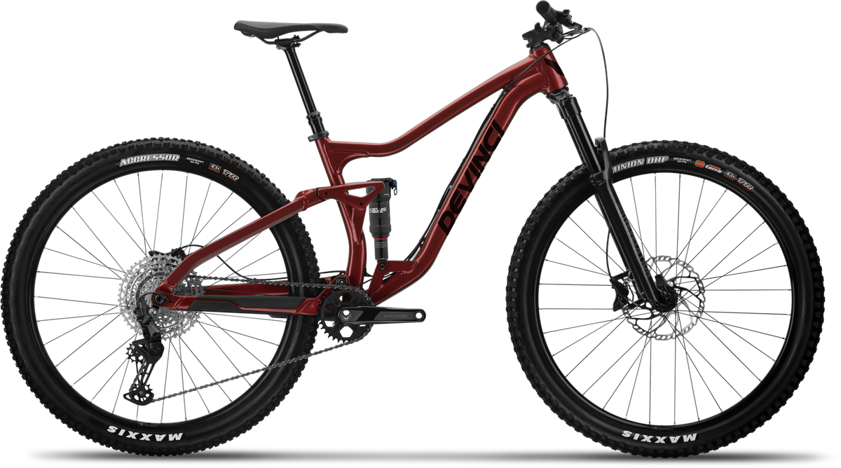 Devinci Django Deore 12S mountain bike, Red MOX