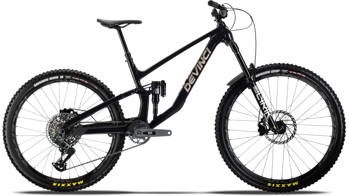 Devinci Troy GX AXS 12s mountain bike, Night Crow